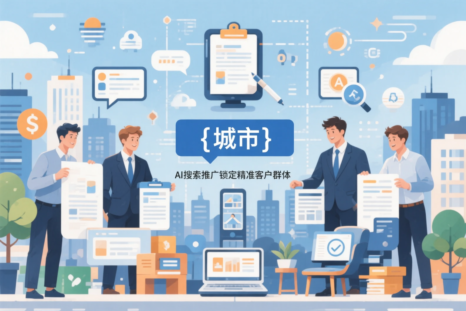 吐鲁番公司如何用AI搜索推广锁定精准客户群体