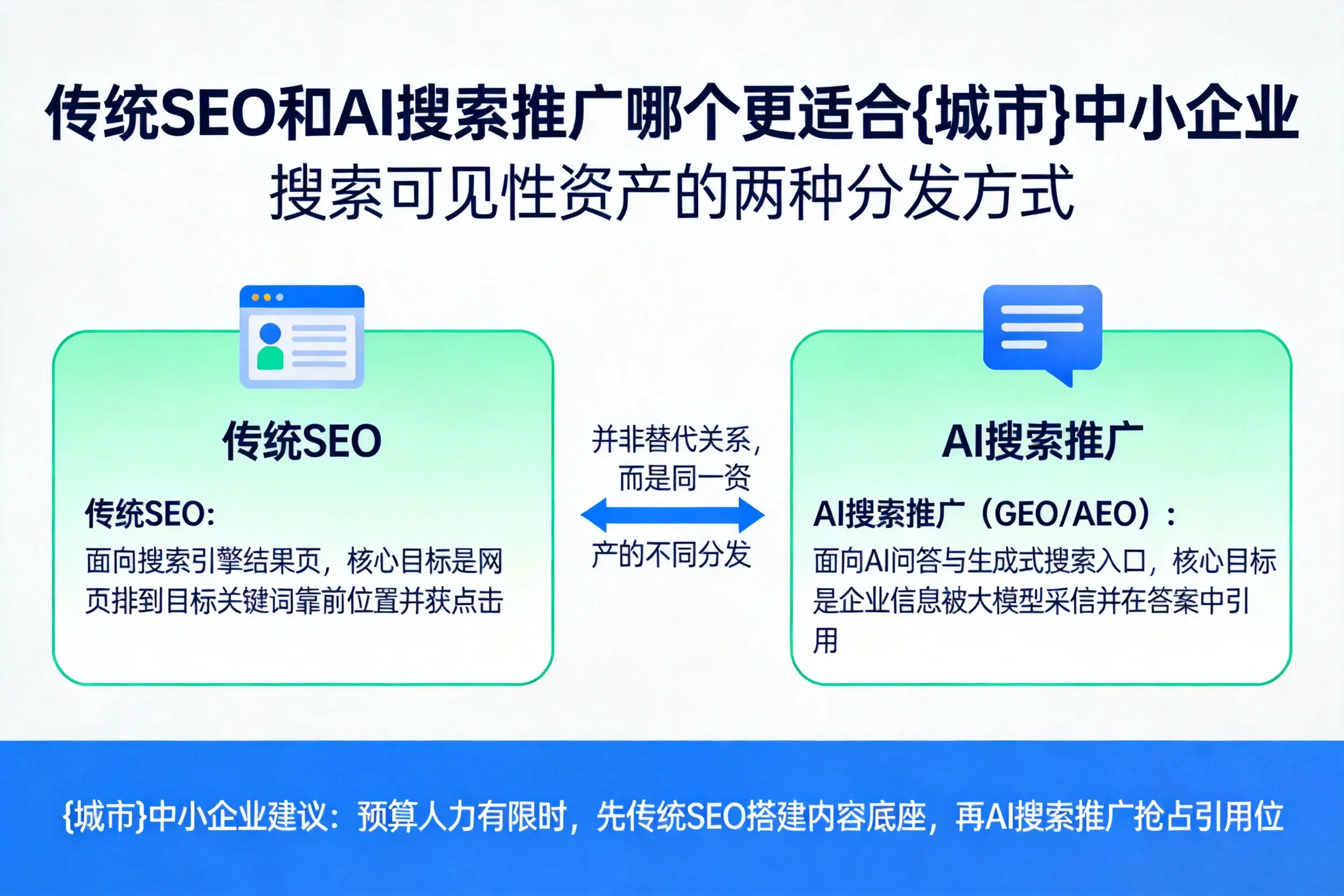 传统SEO和AI搜索推广哪个更适合吐鲁番中小企业