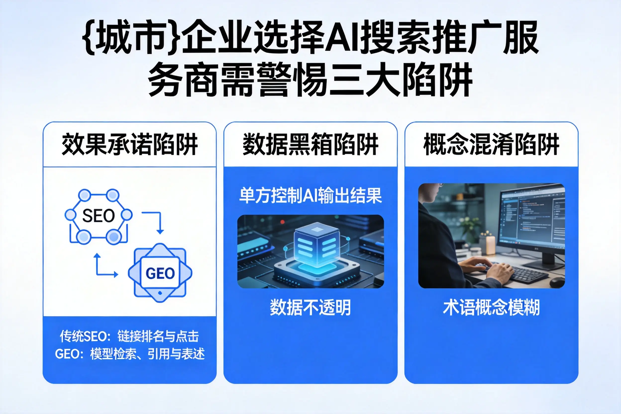 吐鲁番企业选择AI搜索推广服务商需警惕三大陷阱