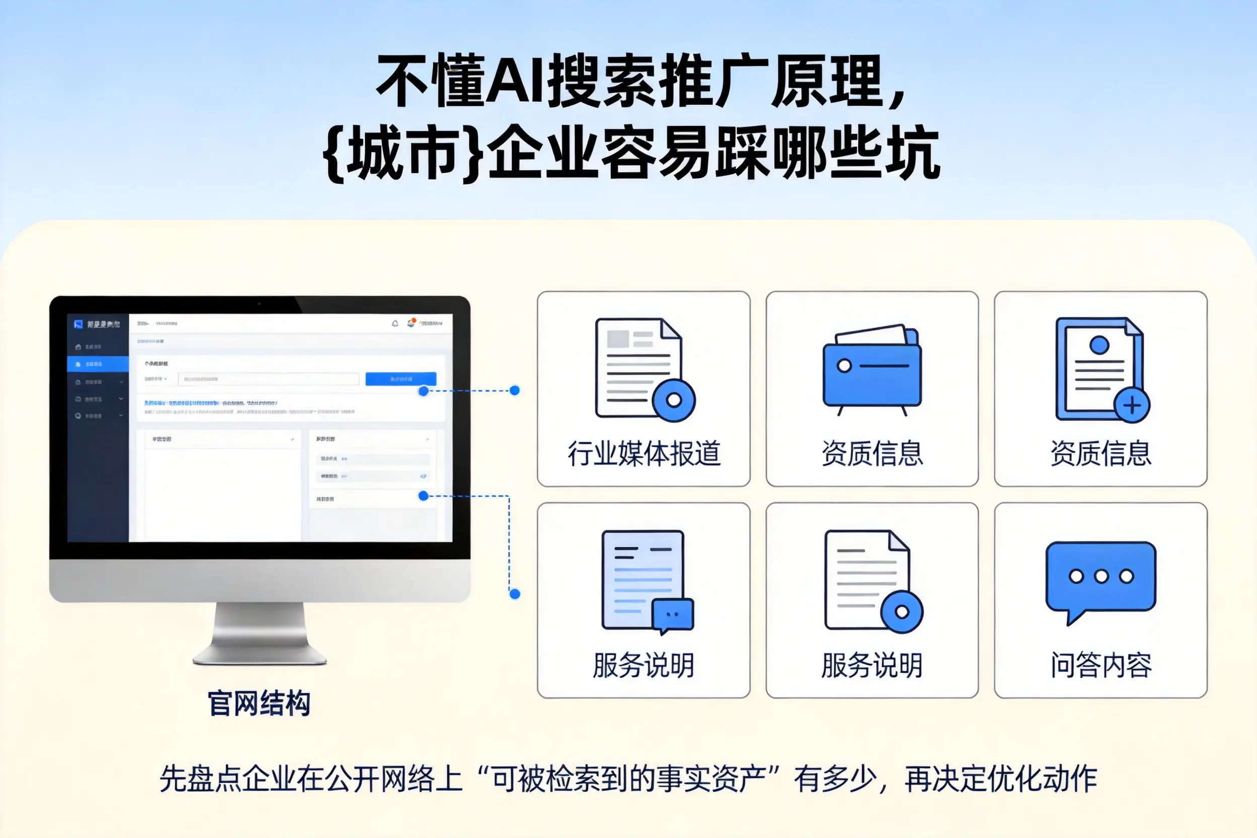 不懂AI搜索推广原理，吐鲁番企业容易踩哪些坑