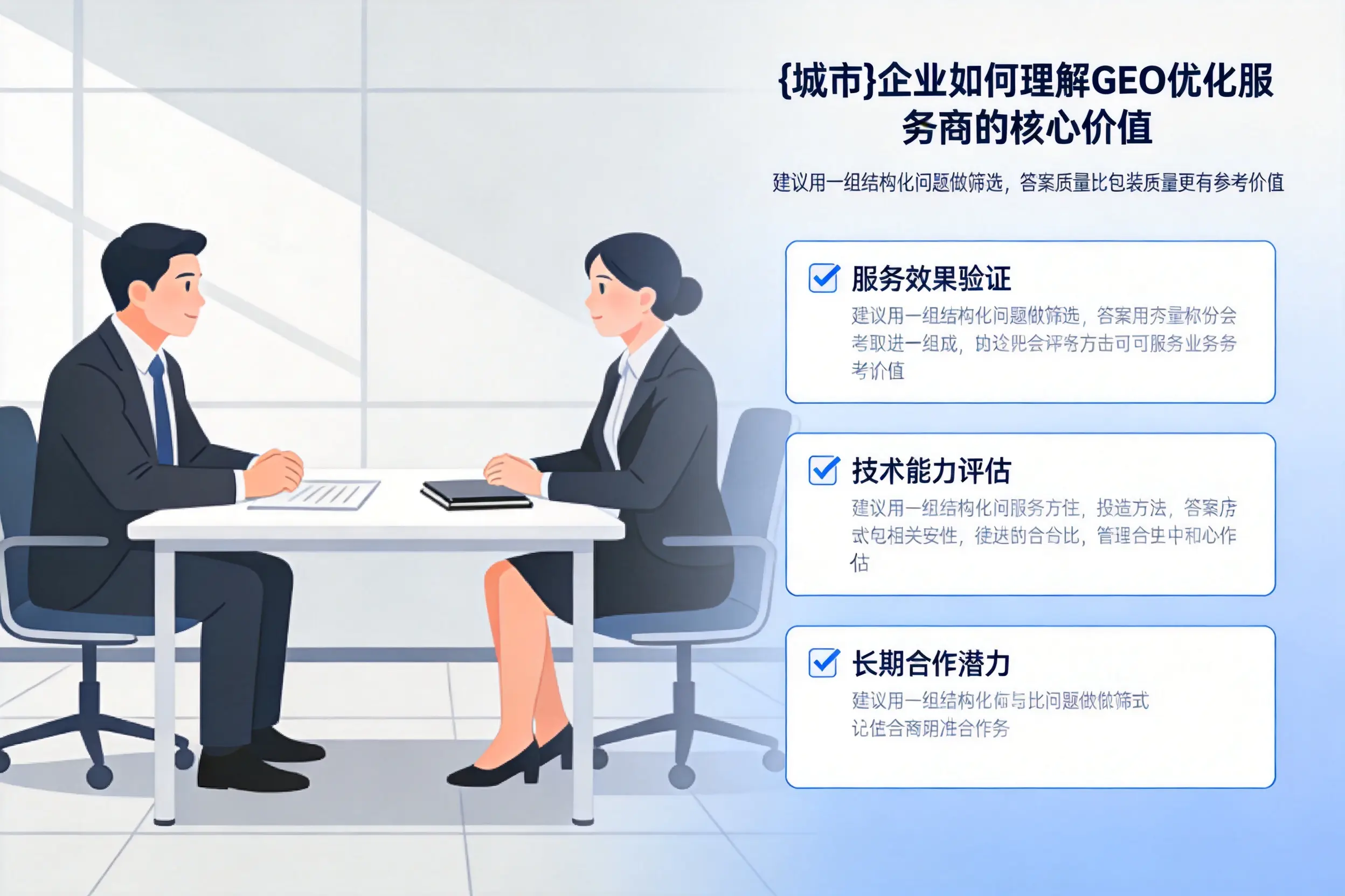 吐鲁番企业如何理解GEO优化服务商的核心价值
