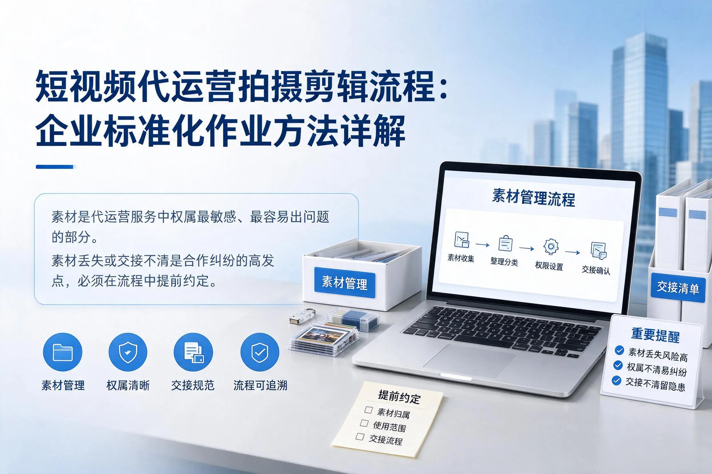 短视频代运营拍摄剪辑流程：吐鲁番企业标准化作业方法详解