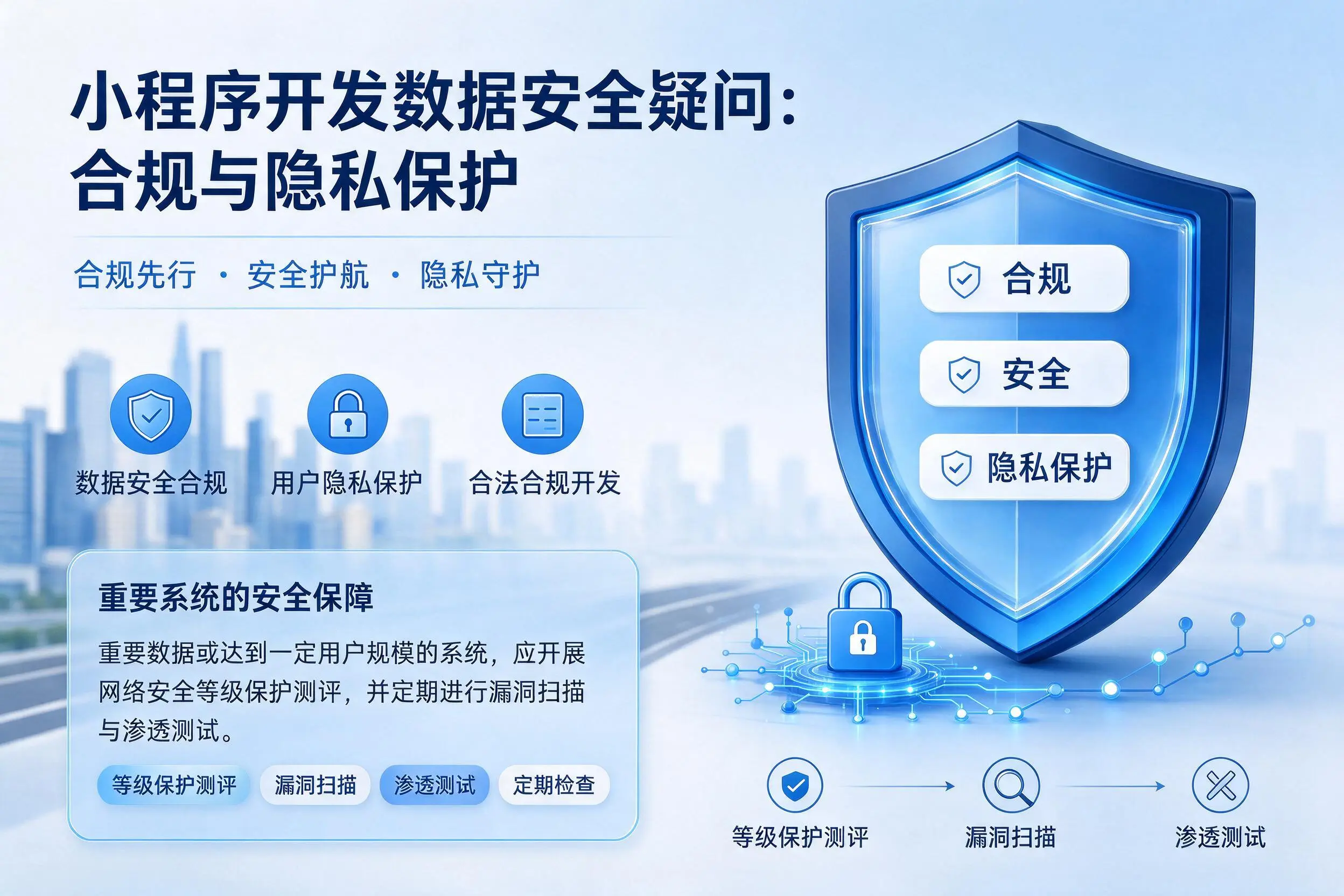 吐鲁番小程序开发数据安全疑问：合规与隐私保护