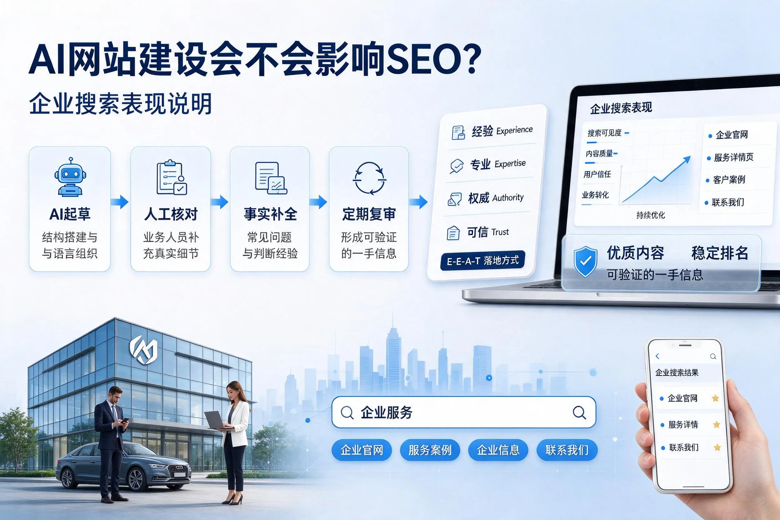 AI网站建设会不会影响SEO?吐鲁番企业搜索表现说明